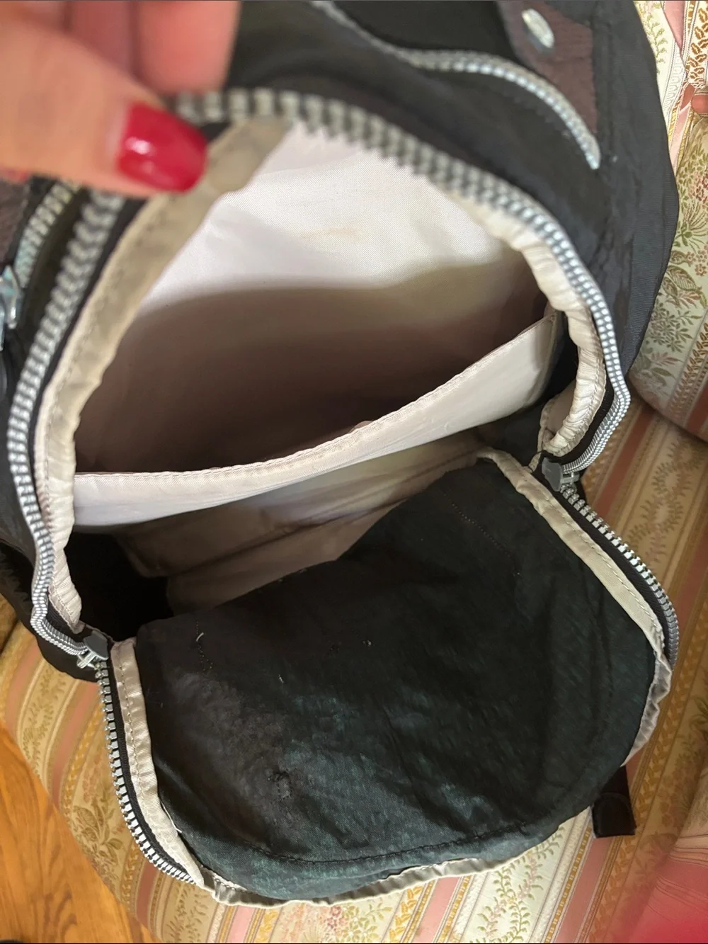 Kipling Large Nylon black  backpack